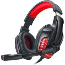 Компьютерная гарнитура REAL-EL GDX-7650 Black-red (EL124100043)