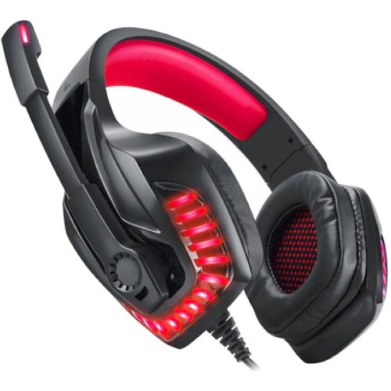 Компьютерная гарнитура REAL-EL GDX-7650 Black-red (EL124100043)