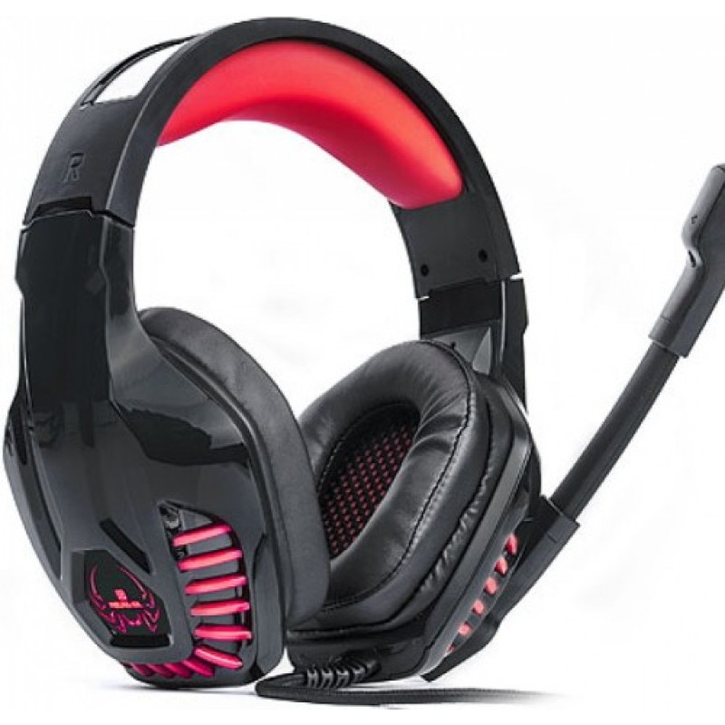 Компьютерная гарнитура REAL-EL GDX-7650 Black-red (EL124100043)