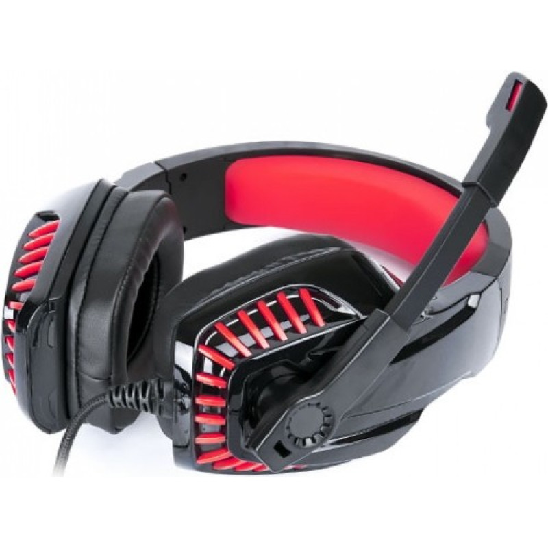 Компьютерная гарнитура REAL-EL GDX-7650 Black-red (EL124100043)