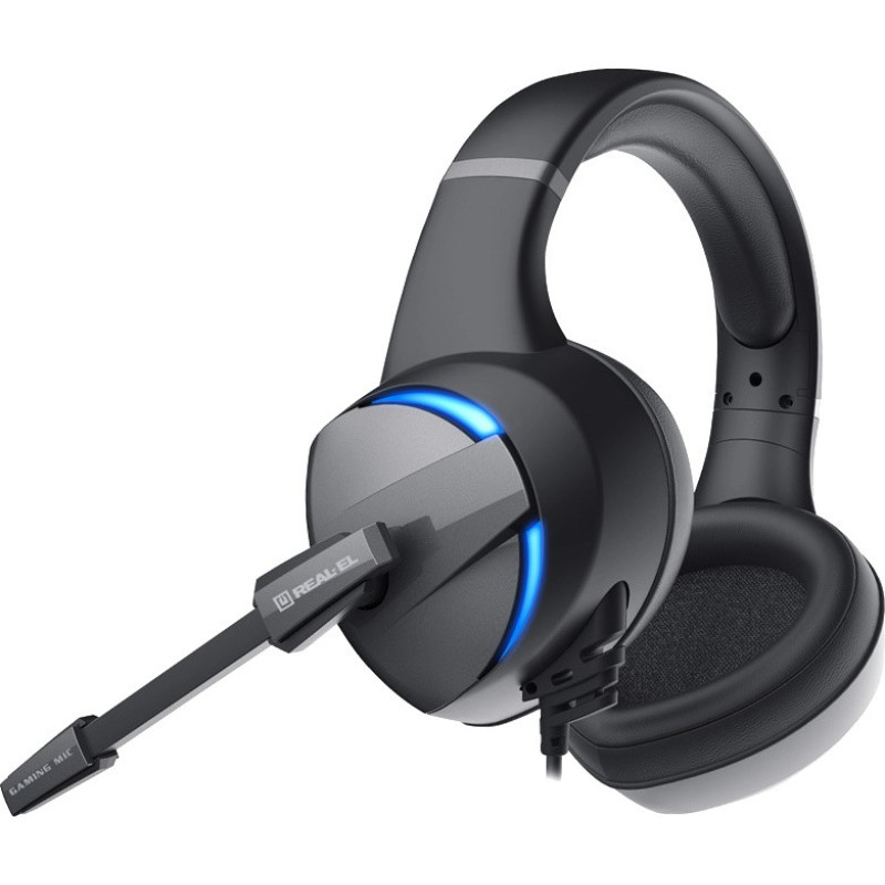 Компьютерная гарнитура REAL-EL GDX-7620 Black (EL124100045)