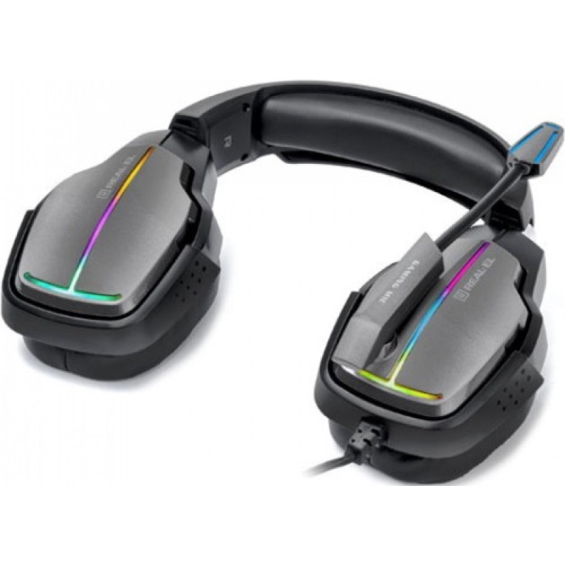 Компьютерная гарнитура REAL-EL GDX-7680 Black (EL124100046)