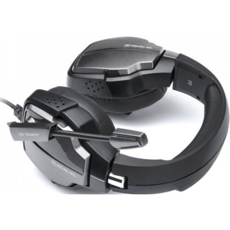 Компьютерная гарнитура REAL-EL GDX-7680 Black (EL124100046)