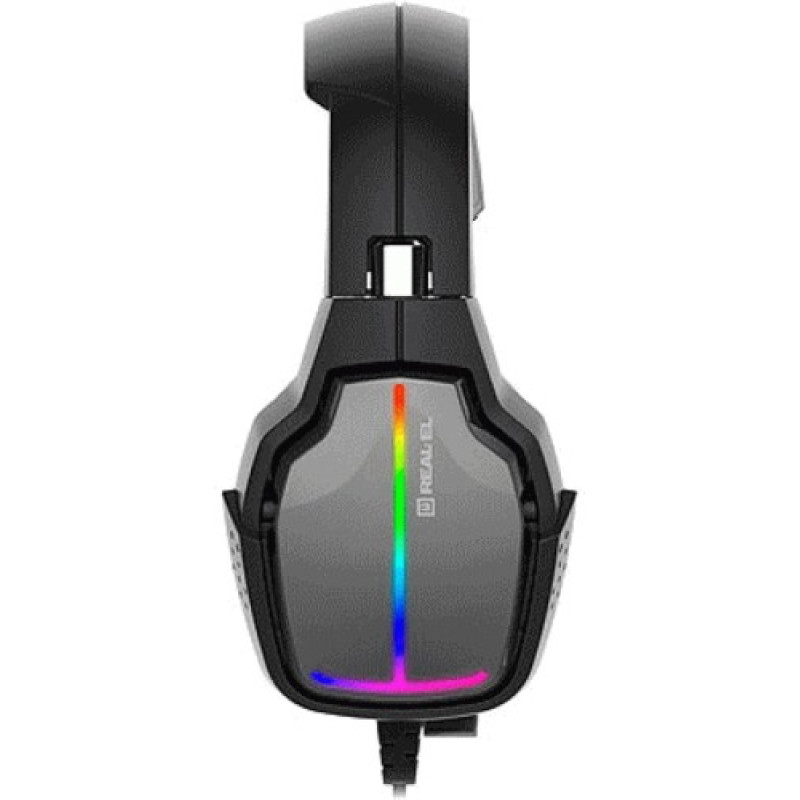 Компьютерная гарнитура REAL-EL GDX-7680 Black (EL124100046)