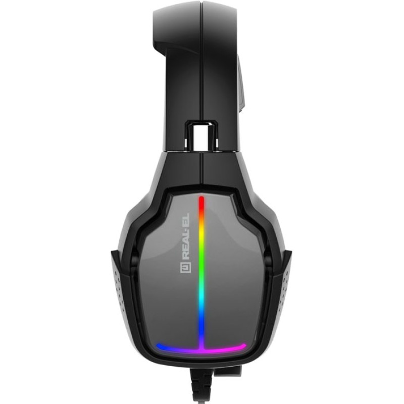 Компьютерная гарнитура REAL-EL GDX-7780 Black (EL124100047)