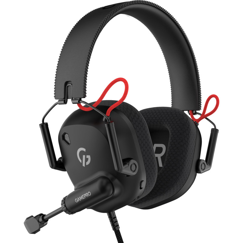 Комп'ютерна гарнітура GamePro Genesis Mercury Black (HS120B)