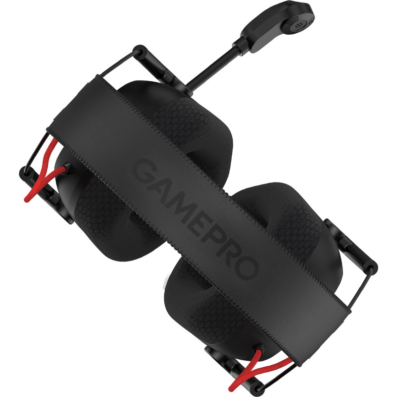 Комп'ютерна гарнітура GamePro Genesis Mercury Black (HS120B)