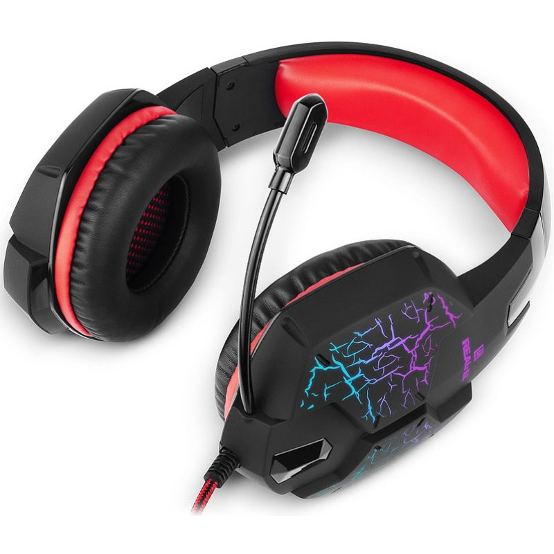 Компьютерная гарнитура REAL-EL GDX-7750 Black/Red (EL124100048)