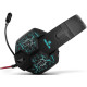Компьютерная гарнитура REAL-EL GDX-7750 Black/Red (EL124100048)