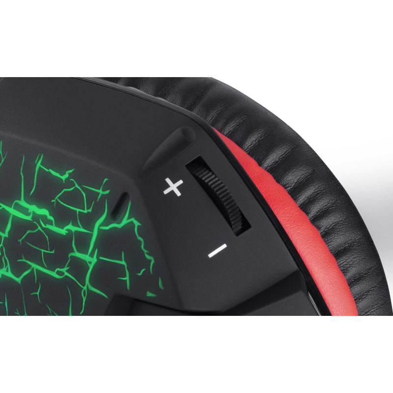 Компьютерная гарнитура REAL-EL GDX-7750 Black/Red (EL124100048)