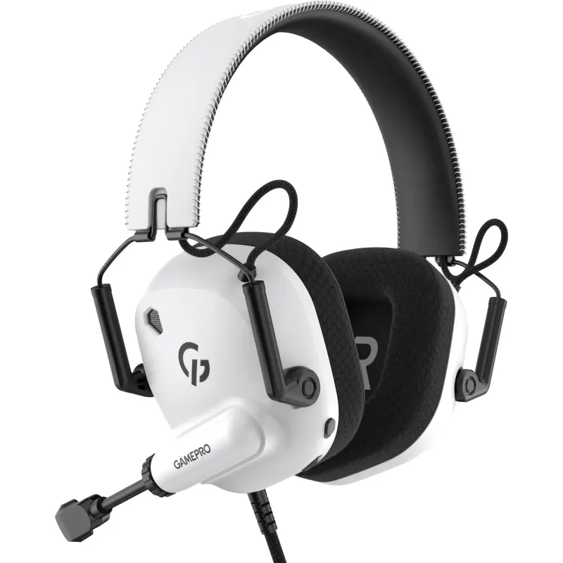 Компьютерная гарнитура GamePro Genesis Mercury White (HS120W)