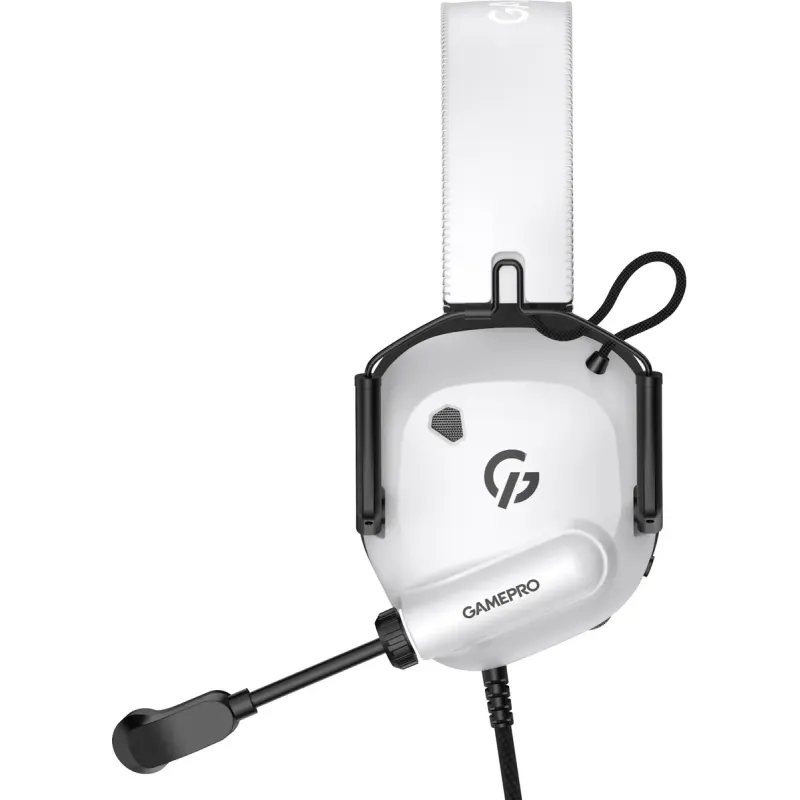 Компьютерная гарнитура GamePro Genesis Mercury White (HS120W)