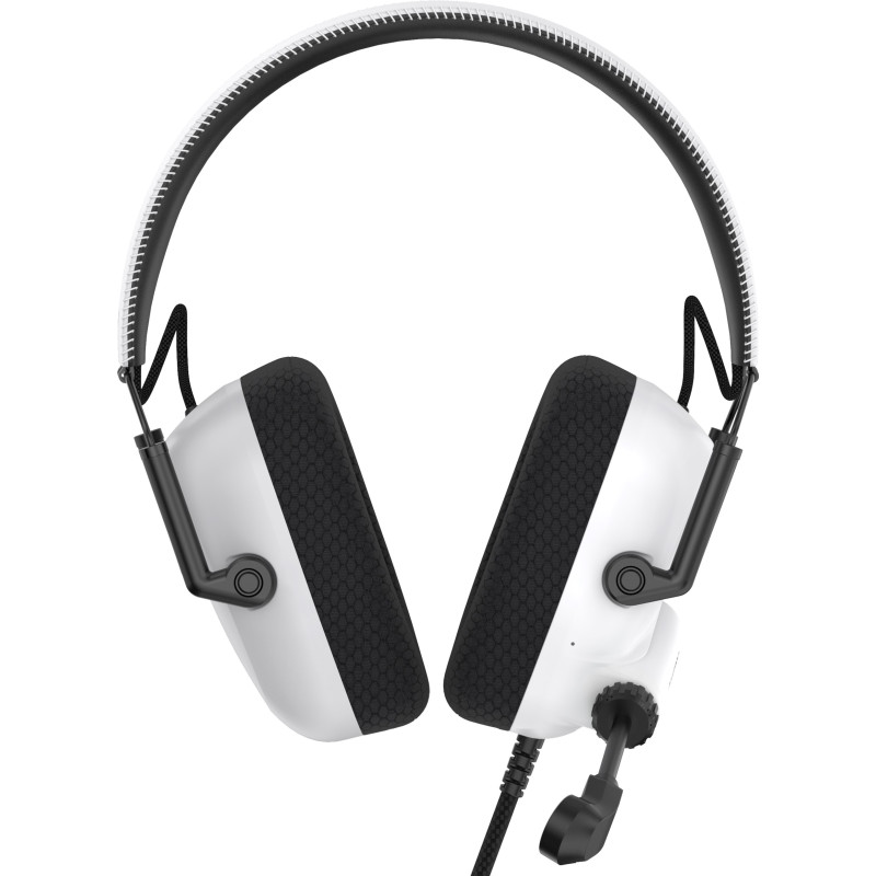 Комп'ютерна гарнітура GamePro Genesis Mercury White (HS120W)