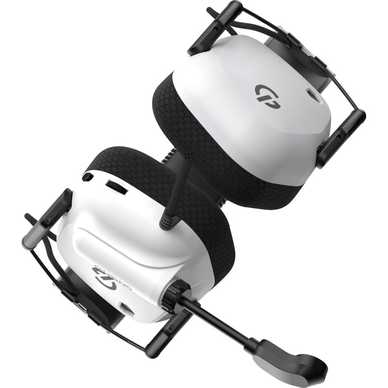 Комп'ютерна гарнітура GamePro Genesis Mercury White (HS120W)