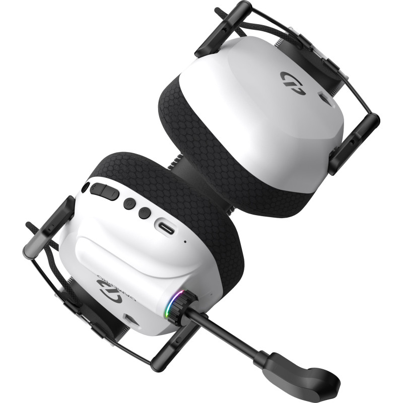 Комп'ютерна гарнітура GamePro Genesis Mercury Pro 3-Mode White (HSW120W)