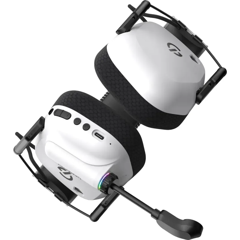 Компьютерная гарнитура GamePro Genesis Mercury Pro 3-Mode White (HSW120W)