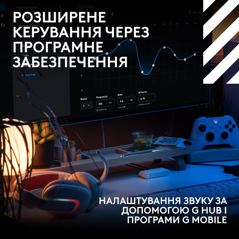 Компьютерная гарнитура Logitech G ASTRO A20 X Lightspeed White (939-002253)