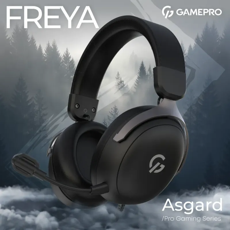 Компьютерная гарнитура GamePro Asgard Freya Black (HS145B)