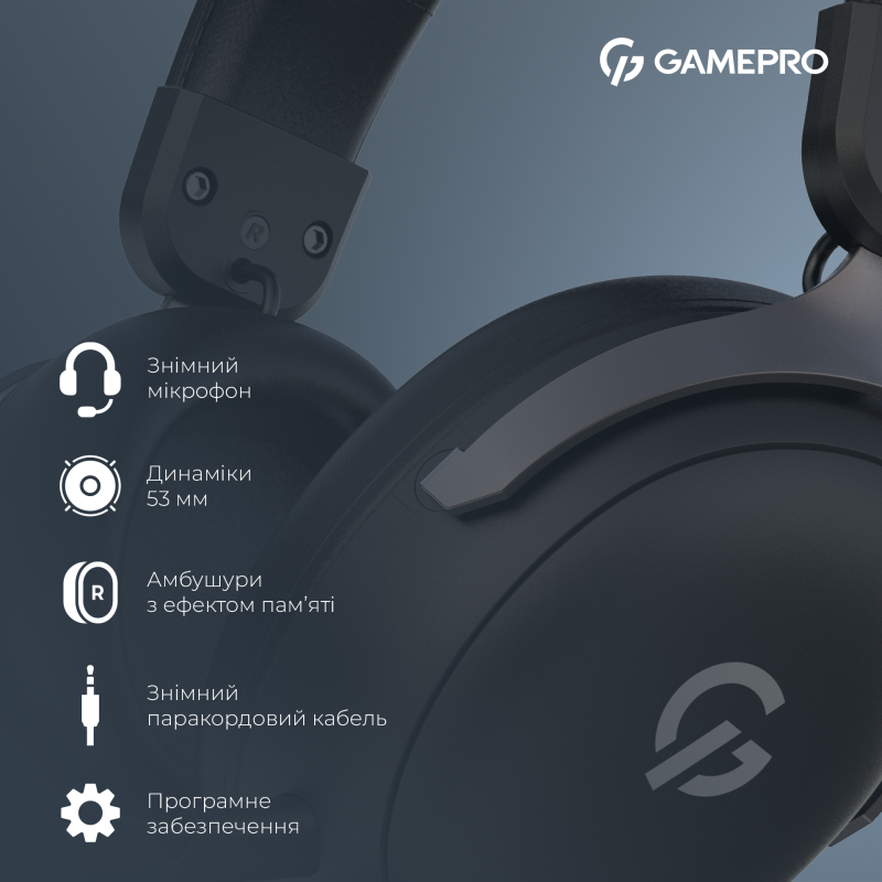 Компьютерная гарнитура GamePro Asgard Freya Black (HS145B)