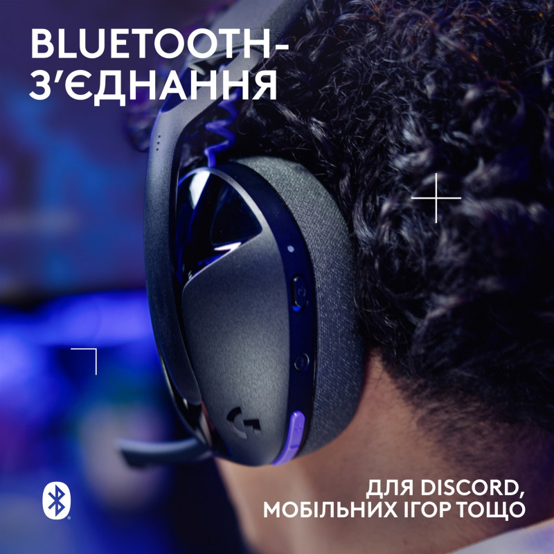 Компьютерная гарнитура Logitech G321 Lightspeed Wireless Black (981-001563)
