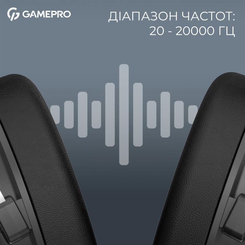 Комп'ютерна гарнітура GamePro Asgard Skald 4-Mode Black (HSW160B)