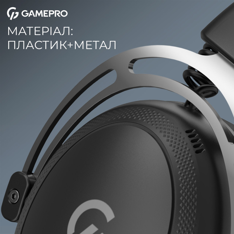 Комп'ютерна гарнітура GamePro Asgard Skald 4-Mode Black (HSW160B)
