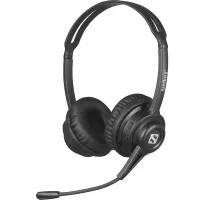 Комп'ютерна гарнітура Sandberg Wireless Headset ANC+ENC Black (126-44)