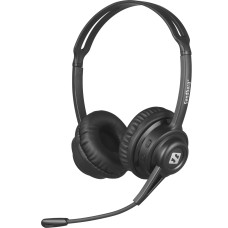 Компьютерная гарнитура Sandberg Wireless Headset ANC+ENC Black (126-44)