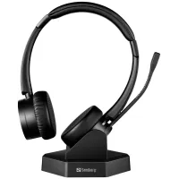Комп'ютерна гарнітура Sandberg Wireless Office Headset Pro+ Black (126-18)