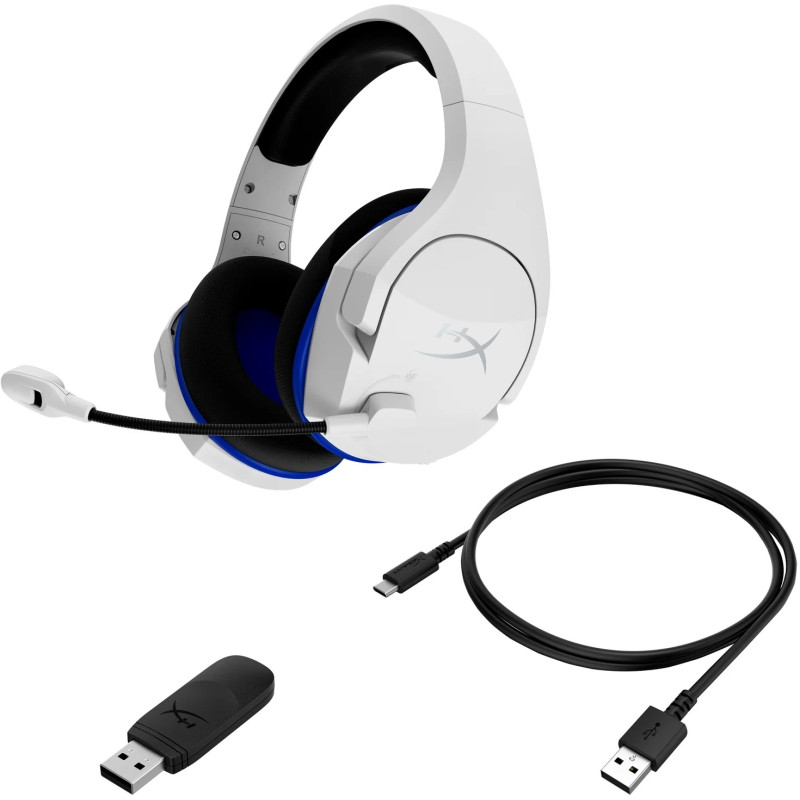 Компьютерная гарнитура HyperX Cloud Stinger Core Wireless Gaming Headset for PlayStation White (4P5J1AA)