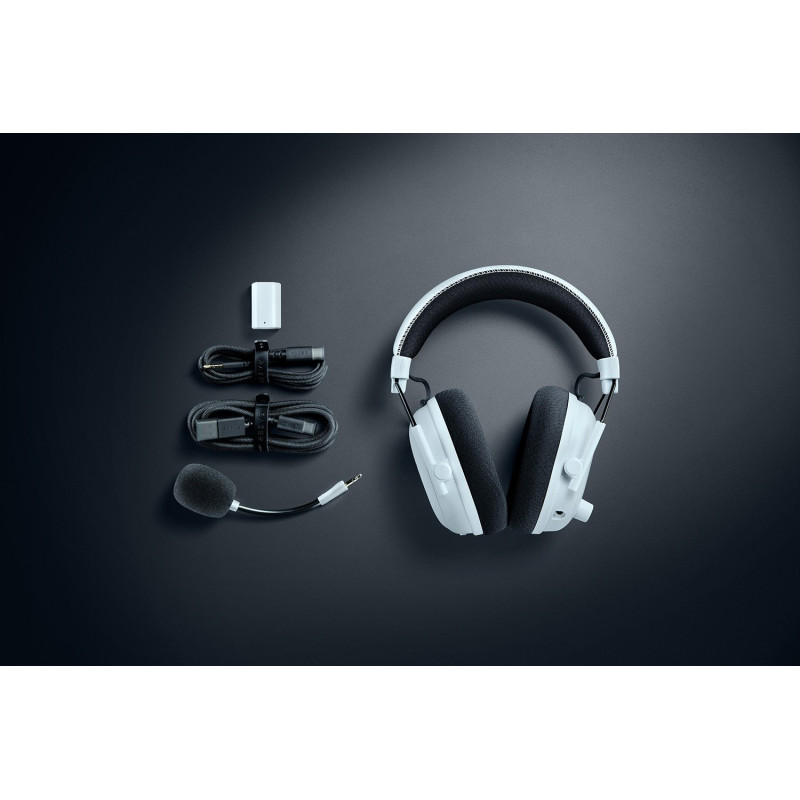 Комп'ютерна гарнітура Razer Blackshark V3 PRO Wireless White (RZ04-05400200-R3M1)