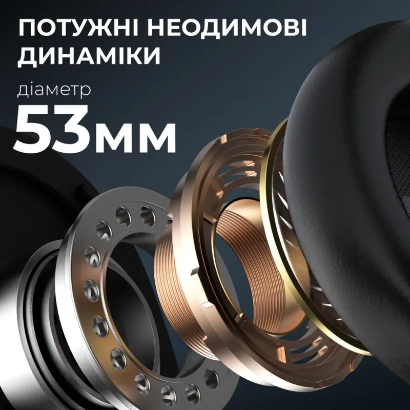 Компьютерная гарнитура Ajazz AHW10 Black (AHW10-B)