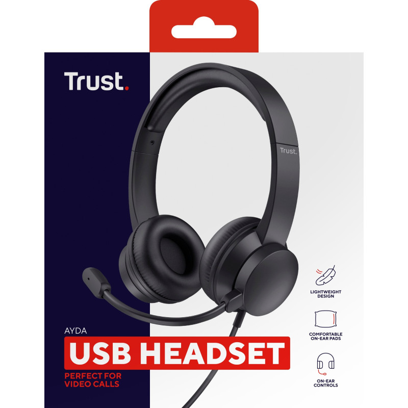 Trust Ayda USB-A Black (25088)
