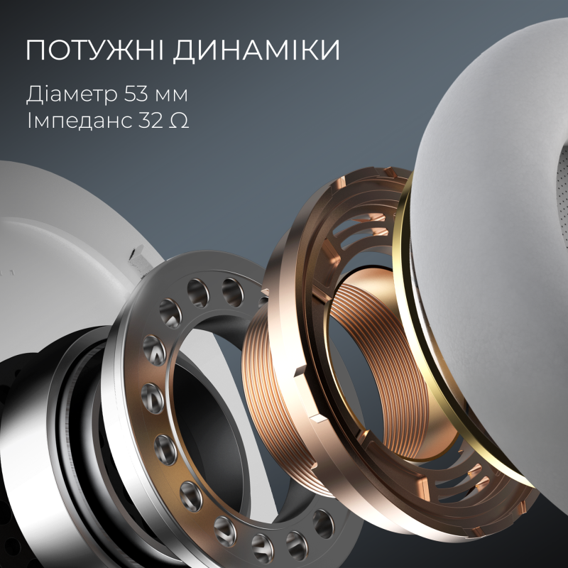 Компьютерная гарнитура GamePro Asgard Skald (HSW160W)