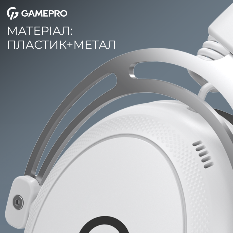 Компьютерная гарнитура GamePro Asgard Skald (HSW160W)