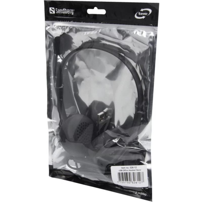 Sandberg USB Office Headset Black (326-12)