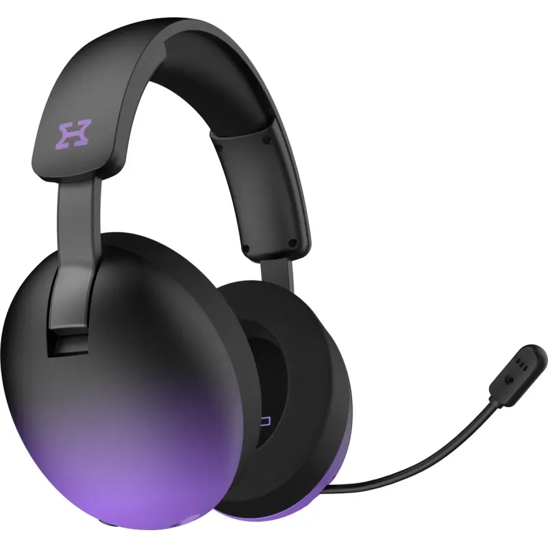 Компьютерная гарнитура Hator Hellyberry HH30 Pro Wireless Black/Violet (HH30_PRO_wireless_BV)