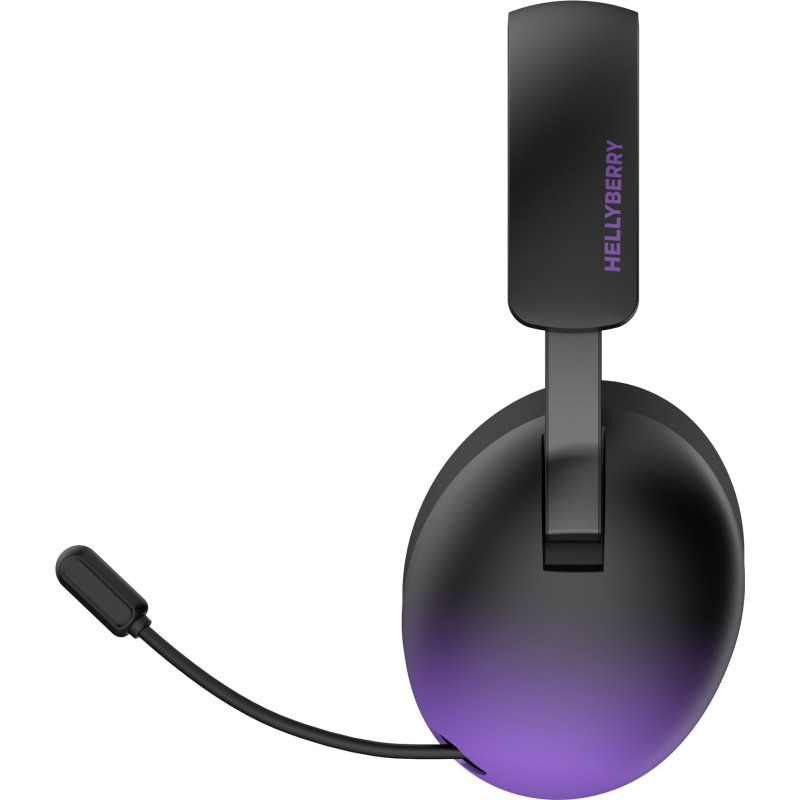Комп'ютерна гарнітура Hator Hellyberry HH30 Pro Wireless Black/Violet (HH30_PRO_wireless_BV)