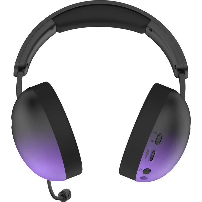 Компьютерная гарнитура Hator Hellyberry HH30 Pro Wireless Black/Violet (HH30_PRO_wireless_BV)