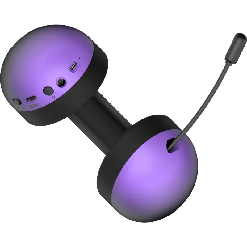 Компьютерная гарнитура Hator Hellyberry HH30 Pro Wireless Black/Violet (HH30_PRO_wireless_BV)