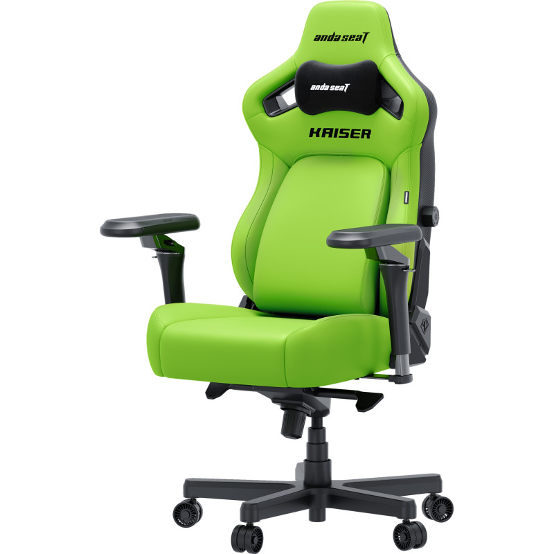 Кресло Anda Seat Kaiser 4 V2 Size XL Cyber Green PVC (AD12YDDC-XLL-20-C-PV/C-03)