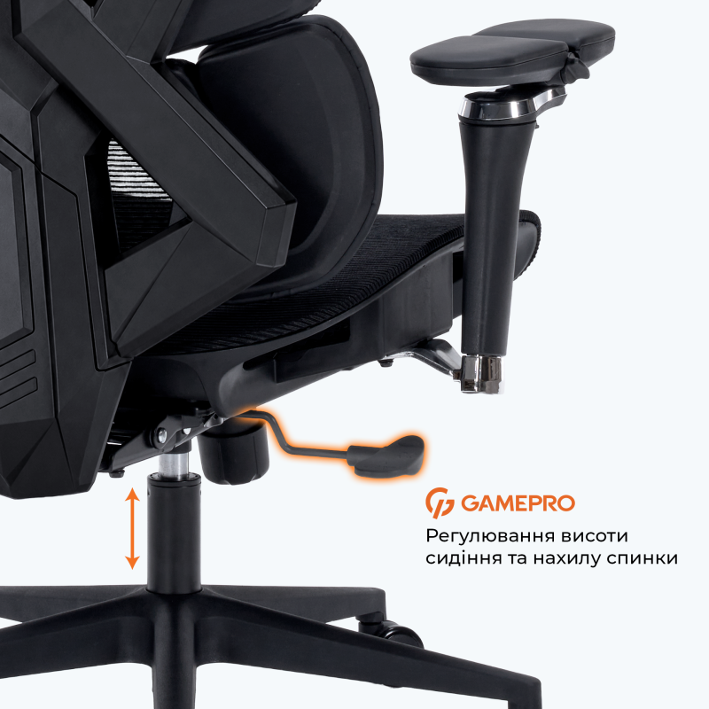 Кресло GamePro EDGE GC820MB Black
