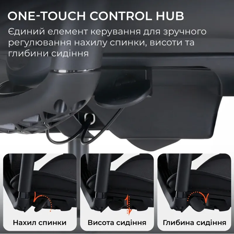 Кресло Sihoo C300 LITE V2 Black (C300-LITE-V2-B101)