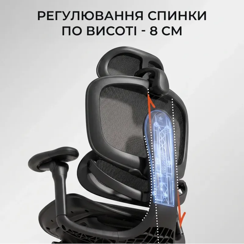 Кресло Sihoo C300 LITE V2 Black (C300-LITE-V2-B101-JT)