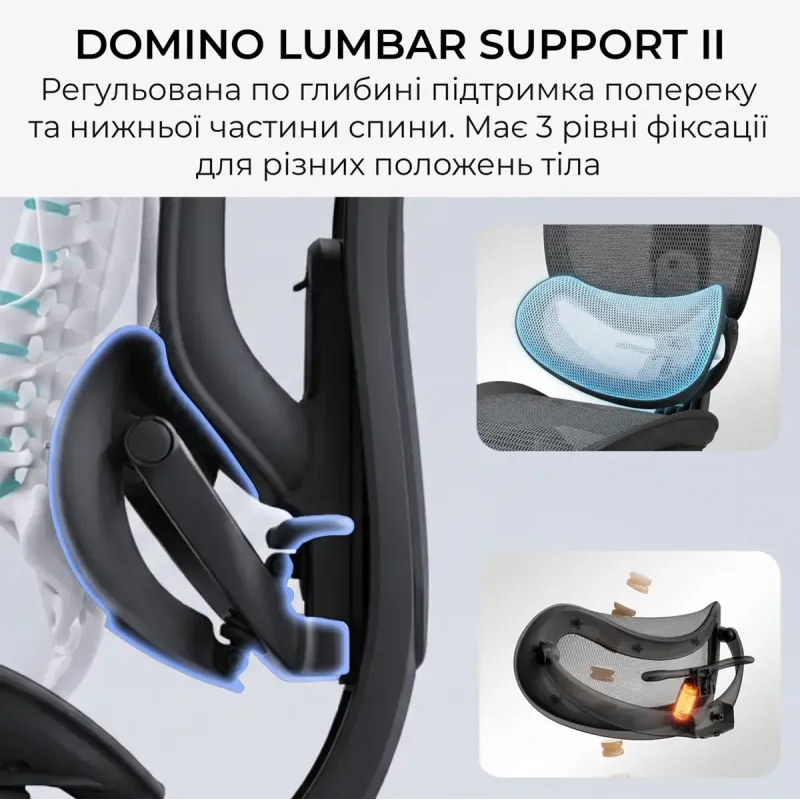 Кресло Sihoo C300 LITE V2 Black (C300-LITE-V2-B101-JT)