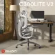 Кресло Sihoo C300 LITE V2 White (C300-LITE-V2-B102)