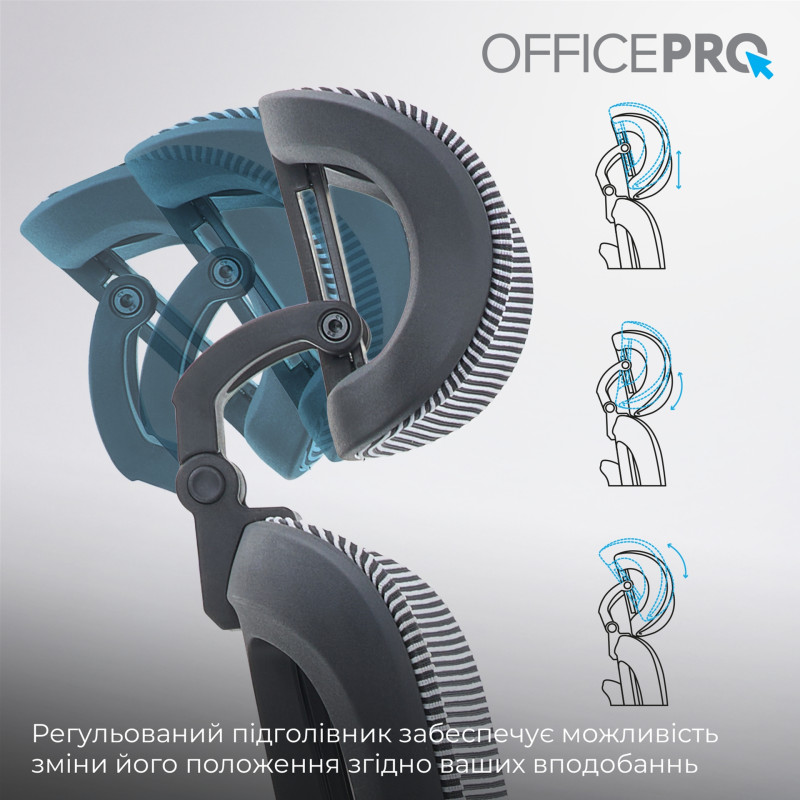 Кресло OfficePro Skyline OC680-B-G-G Black/Gray