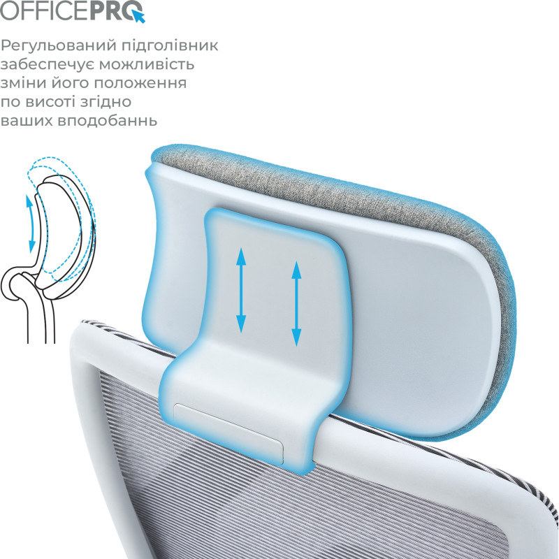 OfficePro Wave OC599-G-G-G Gray