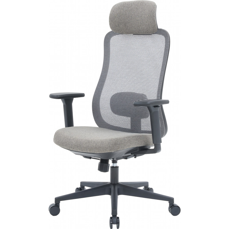 OfficePro Wave OC599-B-DG-DG Black/Dark Gray