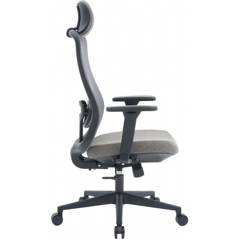 OfficePro Wave OC599-B-DG-DG Black/Dark Gray